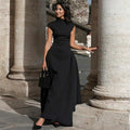 Vestido de Festa Linha A Sem Mangas | Elegante e Sofisticado