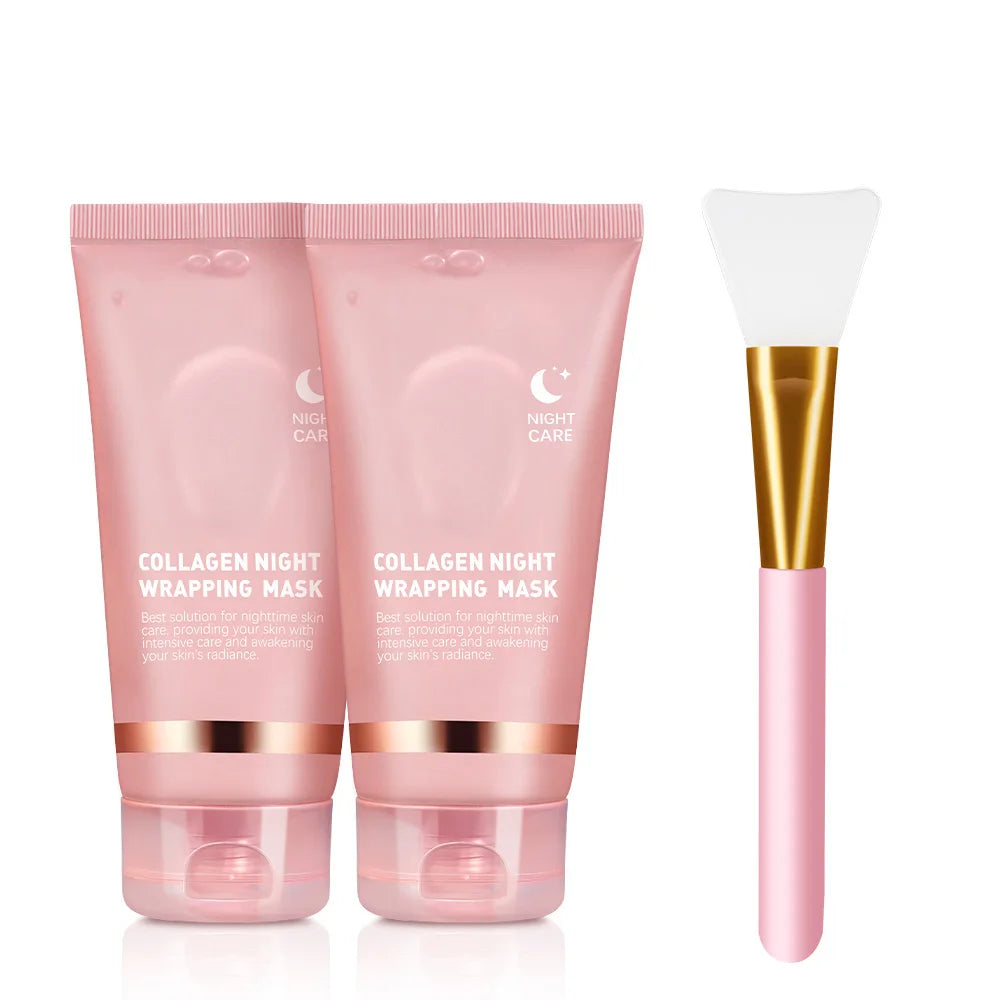 Máscara Facial de Colágénio Coreana — Anti-Rugas e Lifting