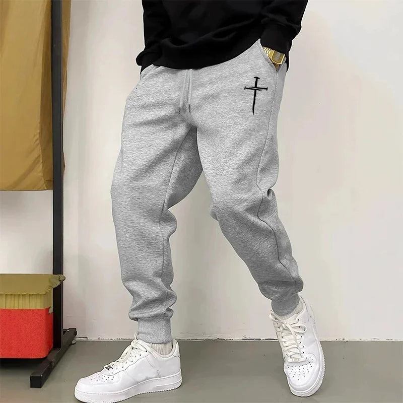 Calças de Treino Masculinas 2025 | Jogger Casual Ginásio Outono Inverno | TUDOAKI SHOP