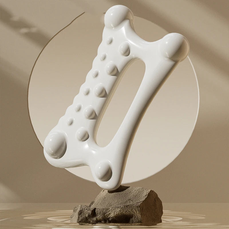 Placa de Massagem Gua Sha Facial Portátil — Corpo Inteiro