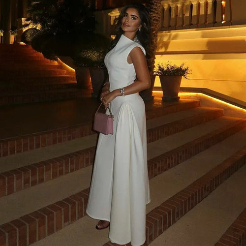 Vestido de Festa Linha A Sem Mangas | Elegante e Sofisticado
