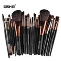 Conjunto de Pincéis de Maquilhagem Profissional | 13 ou 22 Peças | Sombras, Delineador e Mais