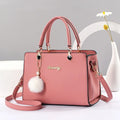 Mala Crossbody Feminina com Pendant | Grande Capacidade em Couro PU | TUDOAKI SHOP
