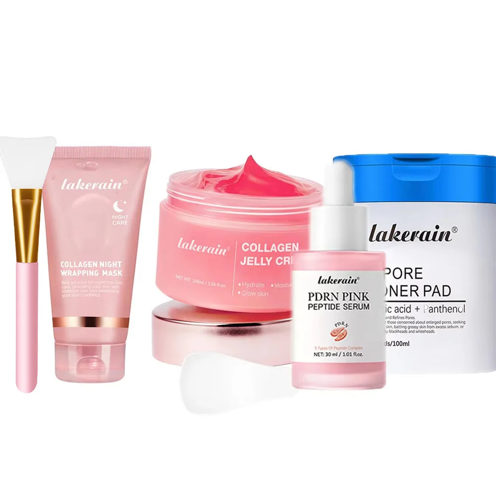 Máscara Facial de Colágénio Coreana — Anti-Rugas e Lifting